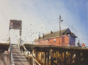 Andy Evansen Watercolor Workshop @ Days Inn on French Isdland