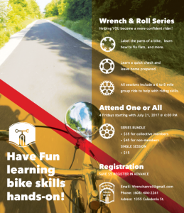 Wrench & Roll Bicycle Series @ Wrench & Roll Collective | La Crosse | Wisconsin | United States